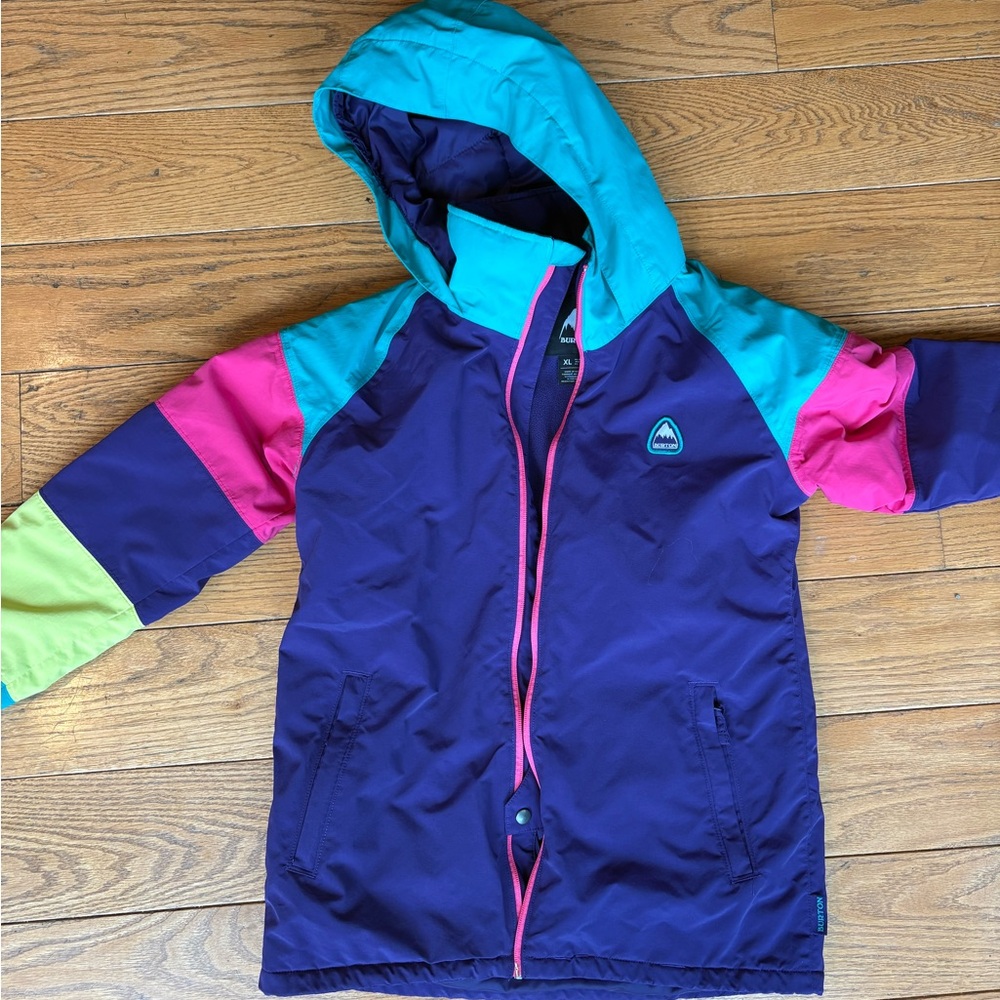 Burton Kids Jacket - Blue, Pink, Green
